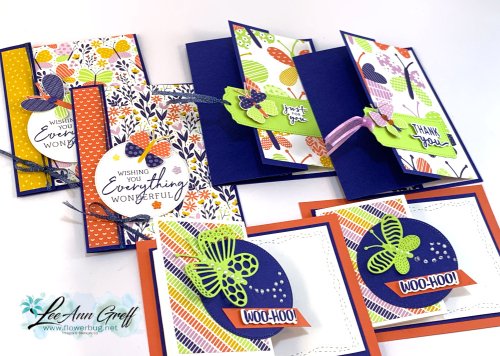 Butterfly Kisses live cards