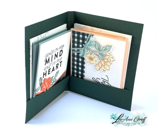 Good Feelings folio open Good Feelings folio open