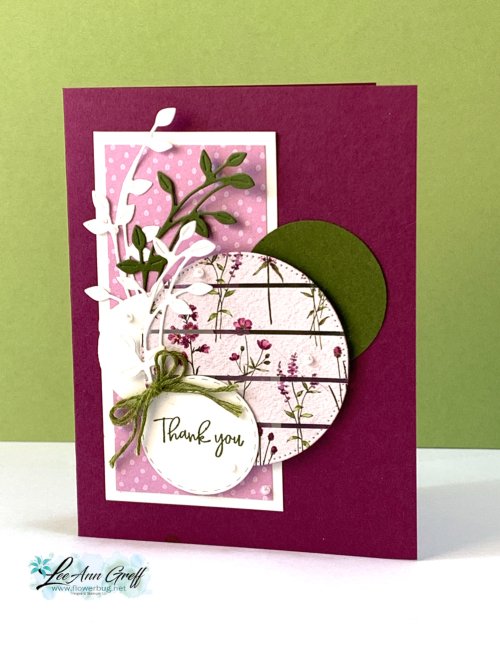 Dainty Flowers mystery card. 