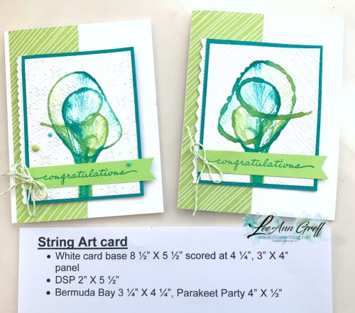 String Art cards