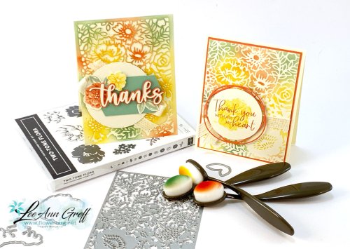 Two-toned flora colored both