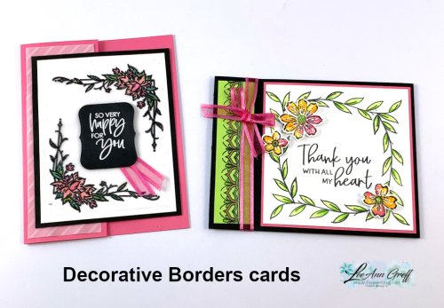 Decorative Border cards
