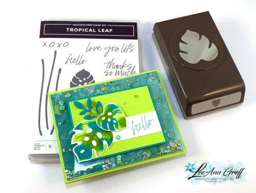 Tropical leaf shaker 