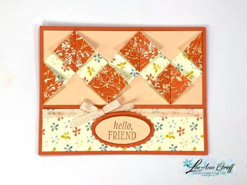 Inked Botanical chevron