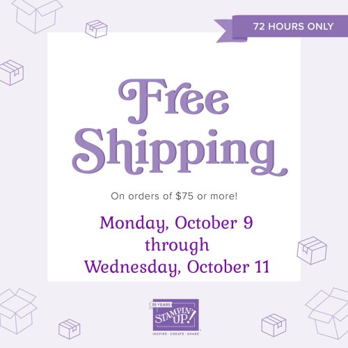 Oct 23 free shipping