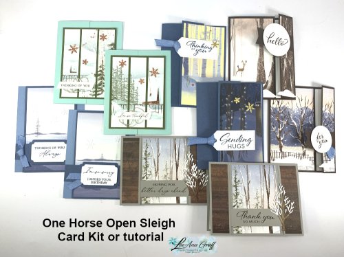 One Horse Open Sleigh all .