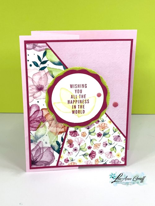 Translucent Floral triple stack