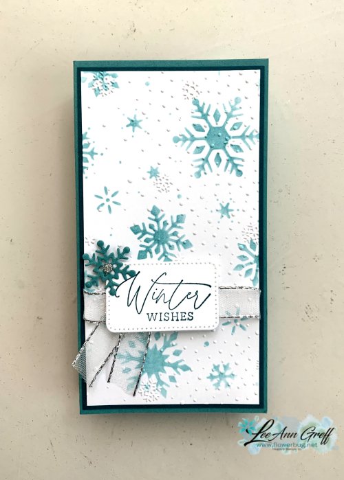 Winter Wishes fun fold