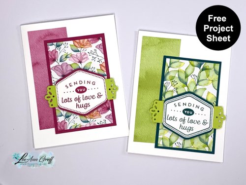 Heartfelt Hexagon Delightful floral both Heartfelt Hexagon Delightful floral both