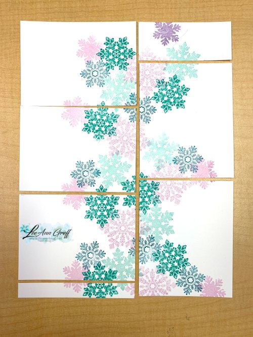 Sparkling Snowflakes sheet Sparkling Snowflakes sheet