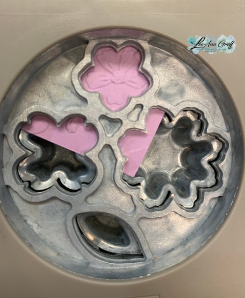 Layered floral punch tip