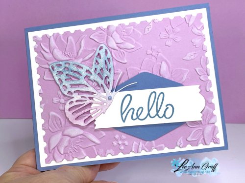 Heartfelt Hello card front