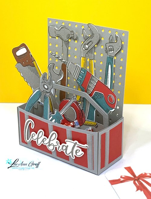 Trusty Toolbox with pegboard