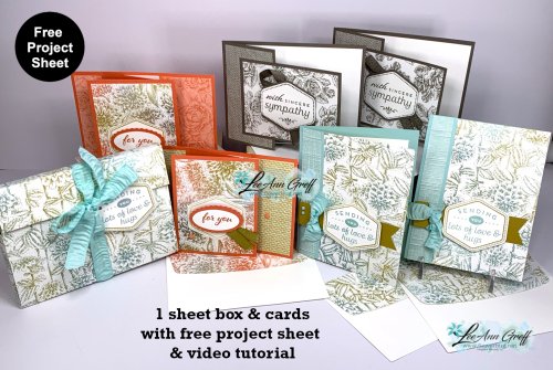 Softly Sophisticated box with cards