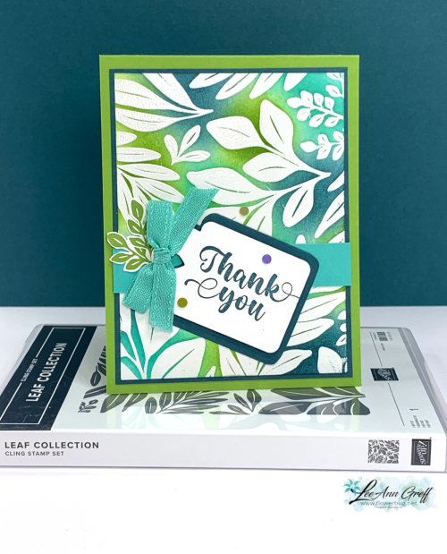 Leaf Collection Emboss resist 