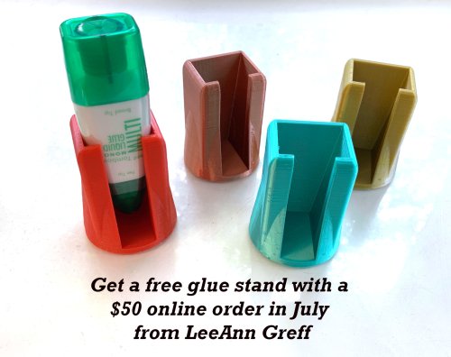 July free glue stands