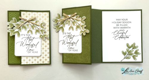 Season of Green & Gold side fold both