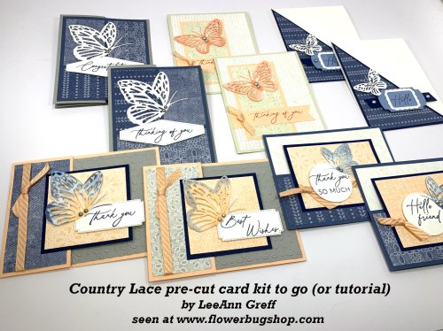Country Lace card kit Country Lace card kit