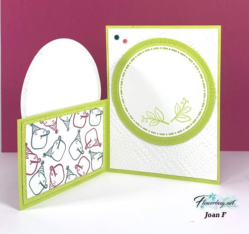 August Joan Sweet Peas inside