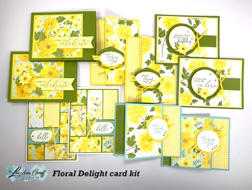 Floral Delight cards