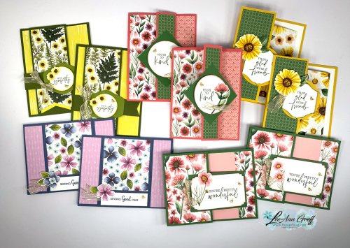 Floral Impressions cards.