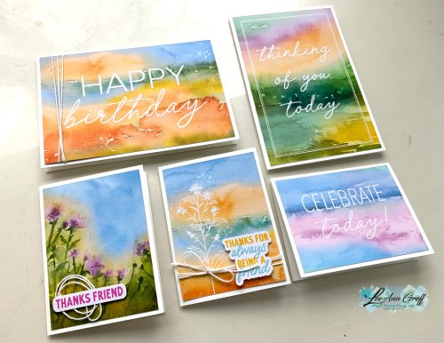 Thoughtful Journey M & More cards