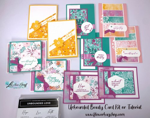 Unbounded Beauty cards 