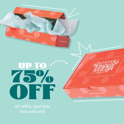 July Paper PUmpkin sale