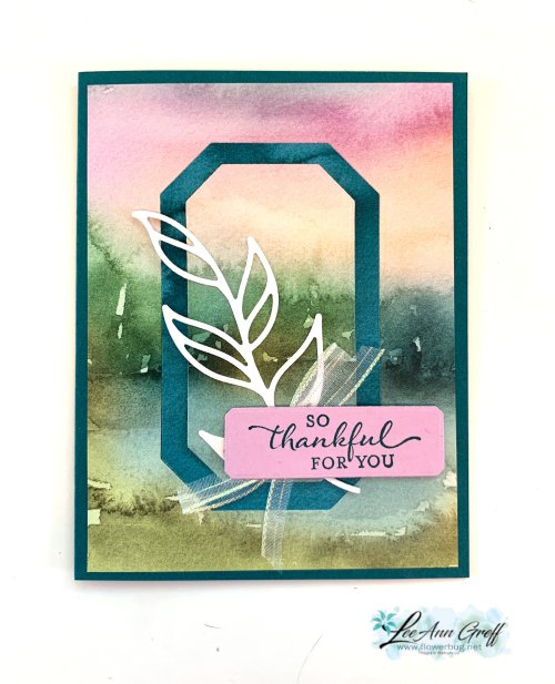 Thoughtful Journey window card