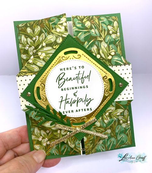 Diamond Gatefold card