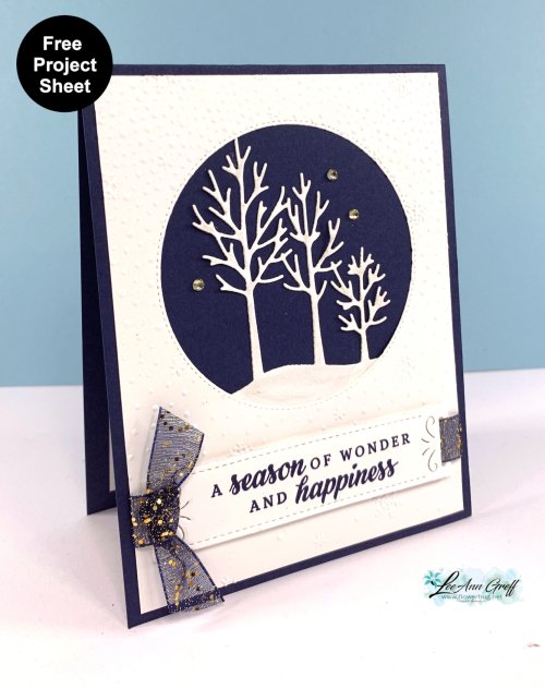 Frosted Forest trees