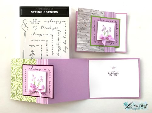 Spring corners fun fold