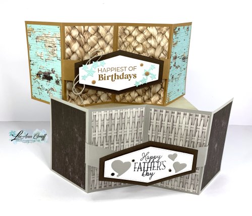 Woven Textures both cards