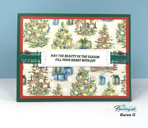 Oct Karen G Sentimental Christmas