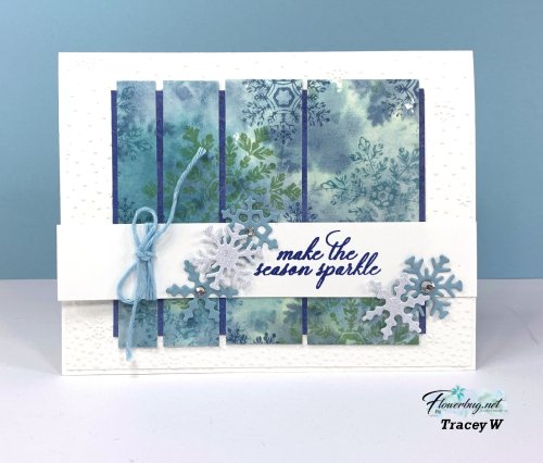 Oct Tracey Sparkling Snowflakes