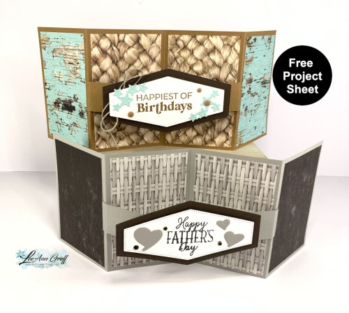 Woven Textures cards. 