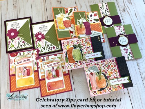 Celebratory Sips cards