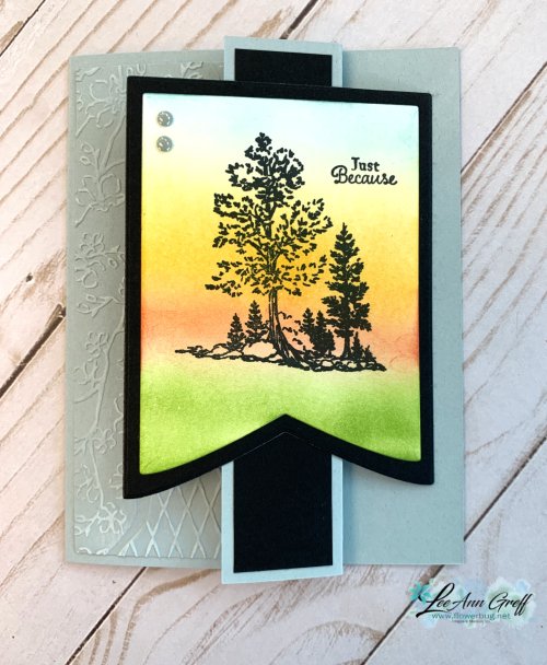 Peaceful Pier fun fold