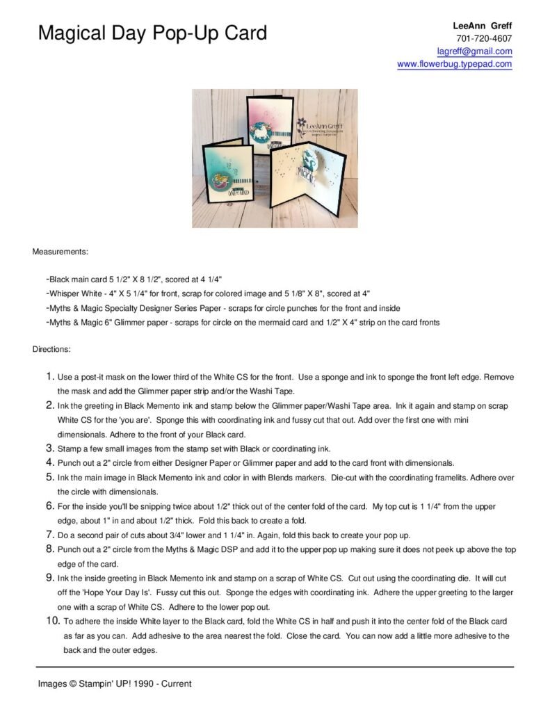 thumbnail of April Magical Day Pop Up