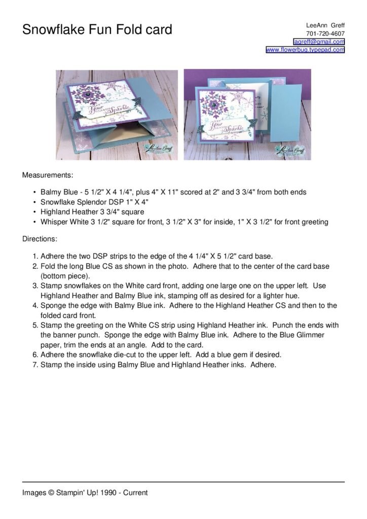 thumbnail of December Snowflake Wishes card