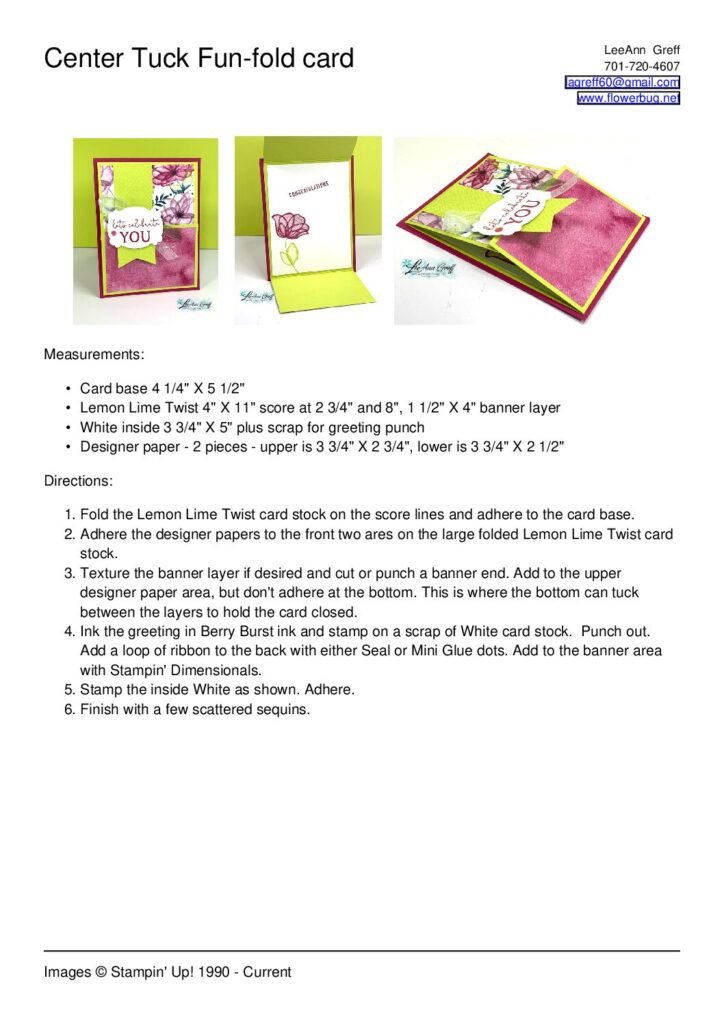 thumbnail of Delightful Florals Center Tuck card