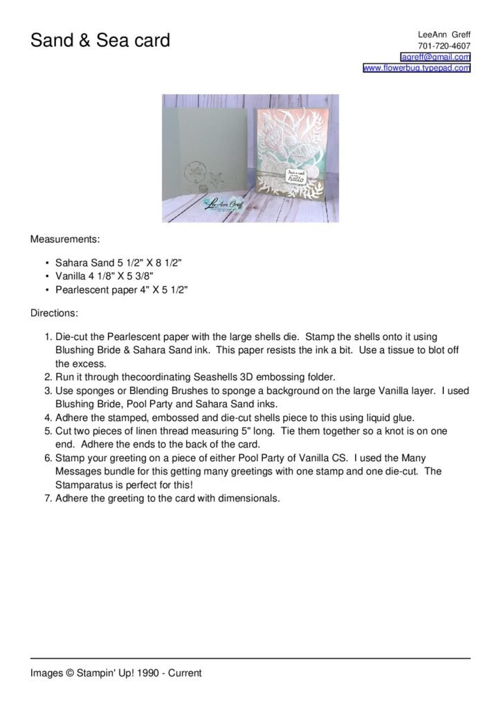 thumbnail of Feb Sand & Sea Club card