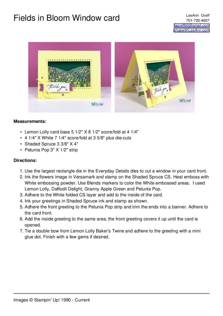 thumbnail of Fields in Bloom window card