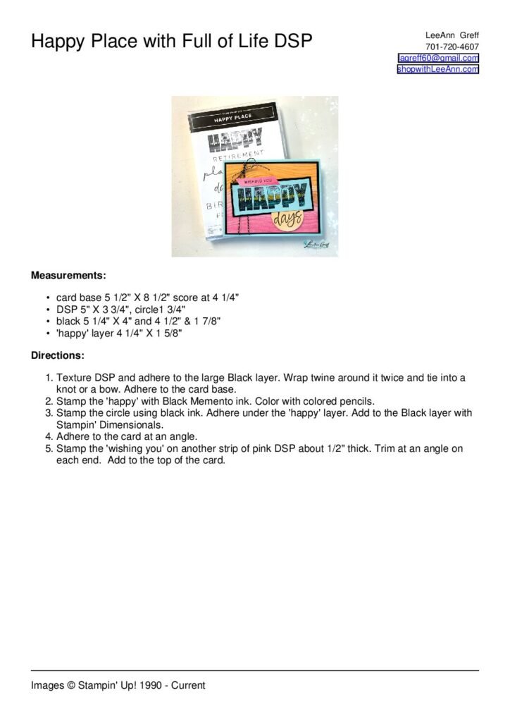 thumbnail of Happy Place with Full of Life DSP