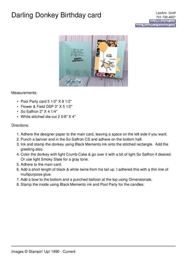 thumbnail of Janaury 2021 Darling Donkey