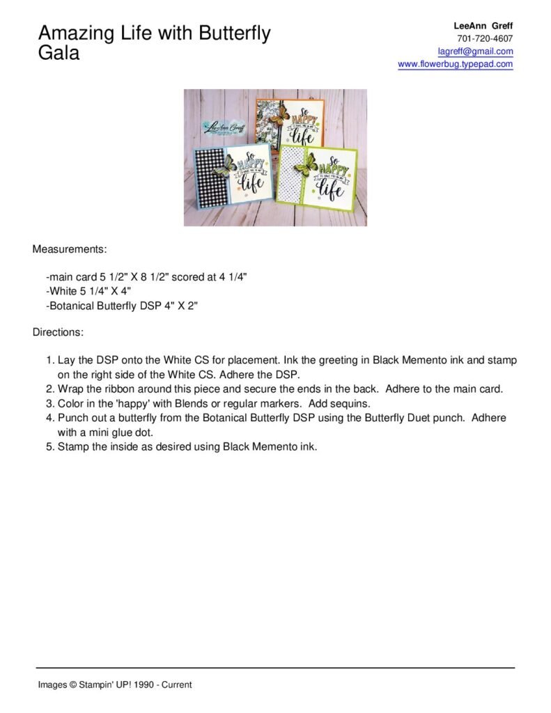 thumbnail of January 19 Amazing Life club card