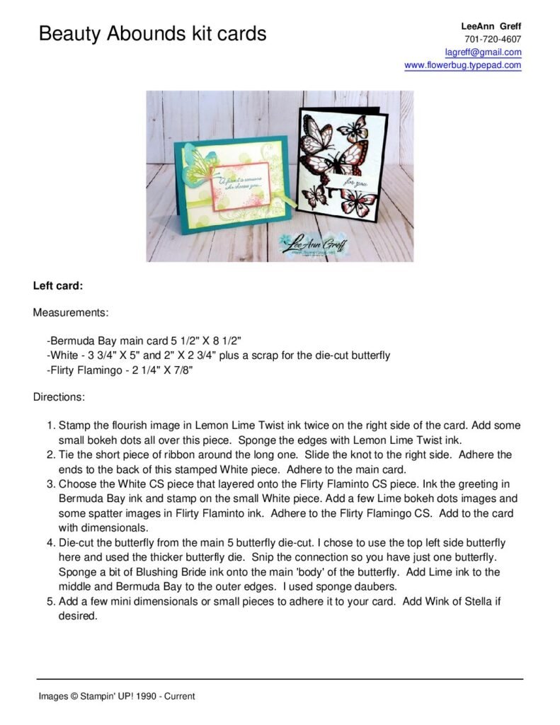 thumbnail of January Beauty Abounds cards duo