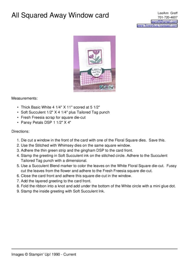 thumbnail of July All Squared Away