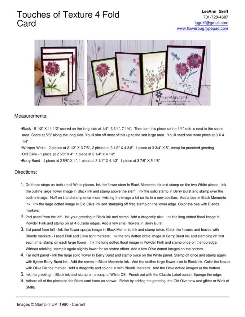 thumbnail of March 4 fold card