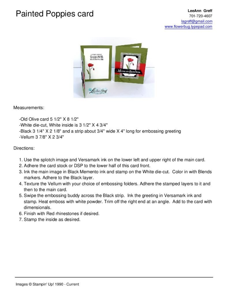 thumbnail of March Painted Poppies